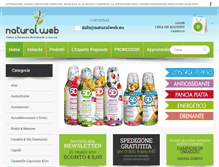 Tablet Screenshot of naturalweb.eu